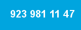 923 981 11 47 923 981 11 47